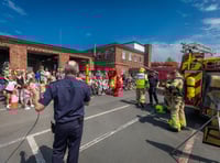 Over £1800 raised at popular Pembroke Dock Fire Station Fun Day