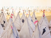 Fantastic Lanterns at launch of new Pembrokeshire art trail