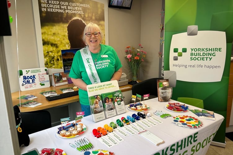 Roz Oak at Yorkshire Building Society's recent customer festival