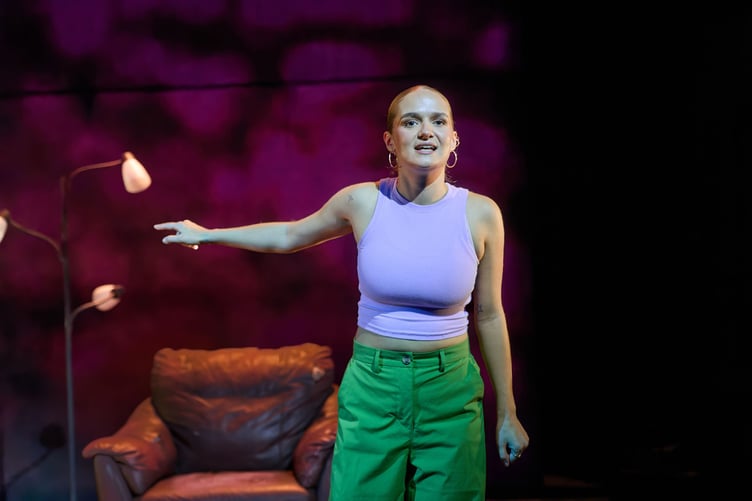 Iphigenia yn Sblot at the Sherman Theatre
Written by Gary Owen
Seren Hamilton as Effie
Directed by Alice Eklund