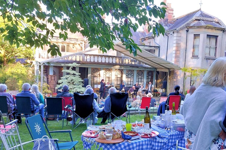Narberth Jazz Garden Party at Lampeter House