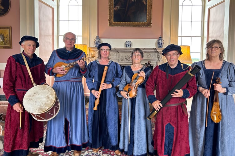 La Volta on a previous visit to Picton Castle