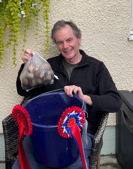 Laurence Mathias Champion, the St Florence Great Potato Challenge