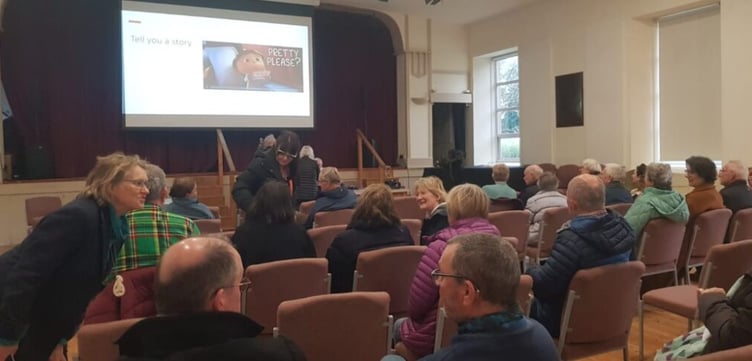 Public Meeting at Newport Memorial Hall