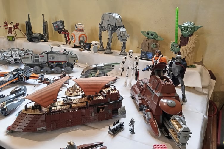 Lego exhibition at St Johns Church, Tenby