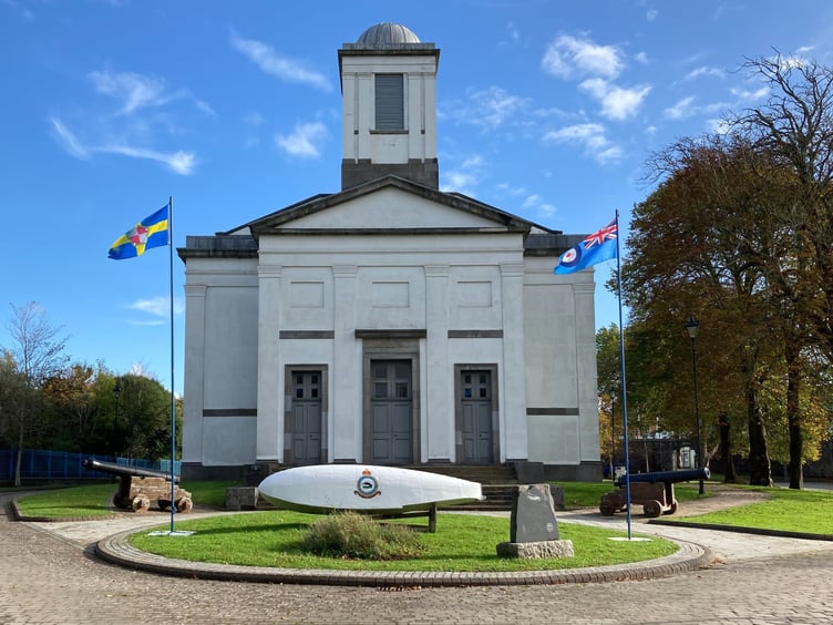 The volunteer-run Pembroke Dock Heritage Centre is housed in the former dockyard chapel.