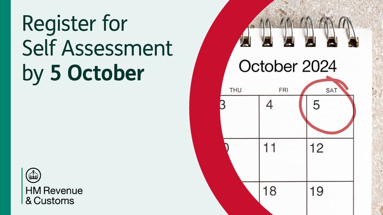 First time Self Assessment tax returners need to register with HMRC by 5 October.