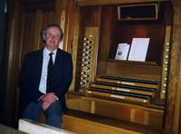 Memorial for Tenby organist will mark 50-year milestone