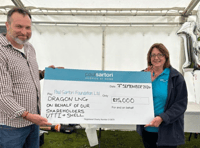 Celebrating 15 Years of Dragon LNG: Donation to Paul Sartori