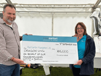 Celebrating 15 Years of Dragon LNG: Donation to Paul Sartori