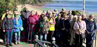 Walking club steps out in September