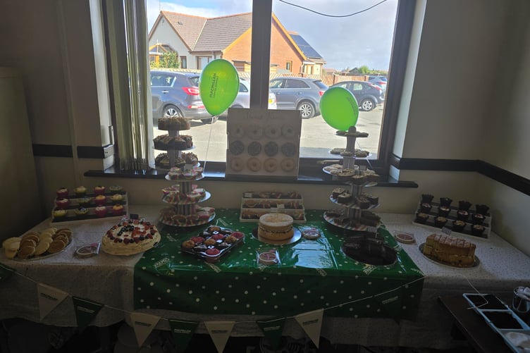 Cakes abounded at the Pembroke Haven Residential Home Macmillan fundraiser