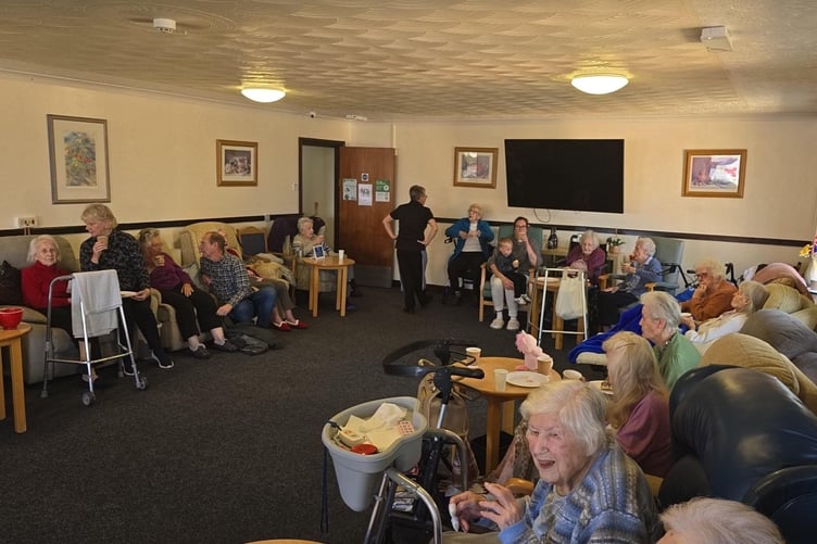The Dale Roads Group Macmillan coffee morning was held at Pembroke Haven Residential Home, with sister homes participating.