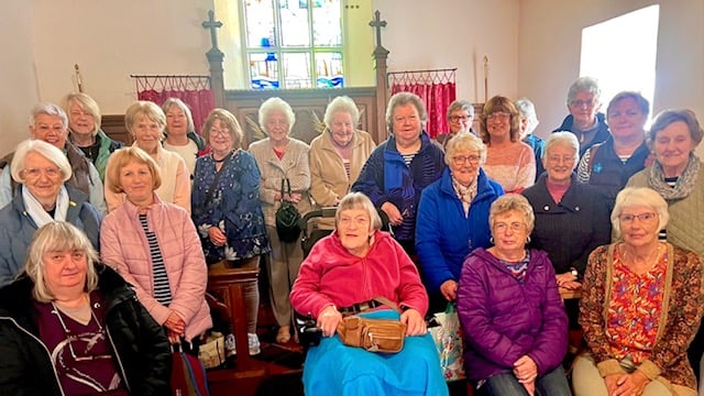 Carew WI at St Elidyr’s Church, East Williamston