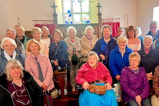 Carew WI at St Elidyr’s Church, East Williamston
