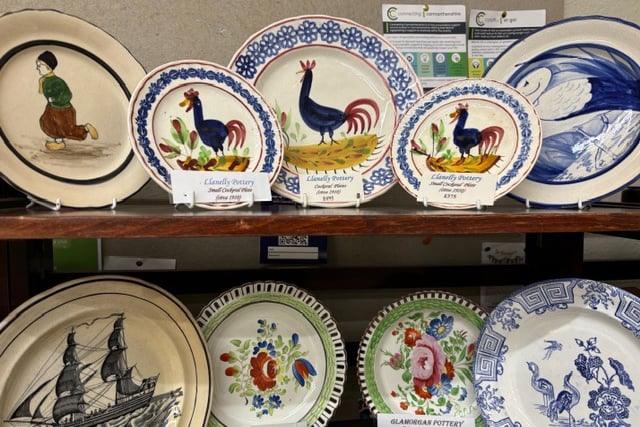 Llanelly Pottery at National Botanic Garden of Wales Antiques Fair and Vintage Market