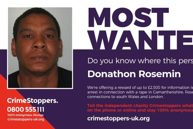 Donathon Rosemin - wanted