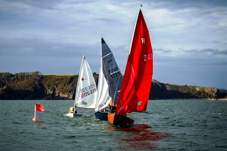 Tenby Sailing Club dinghy races, October 27