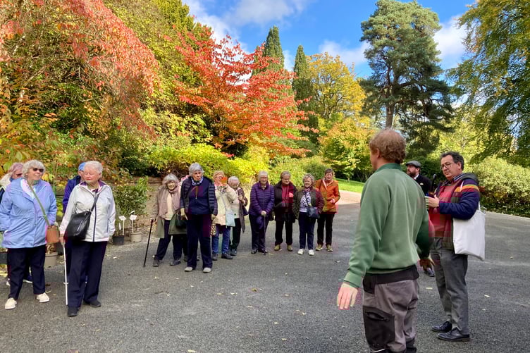 Tenby Travel Arts Group visits Hergest Croft Gardens