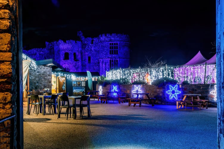Carew Castle’s Glow returns this festive season