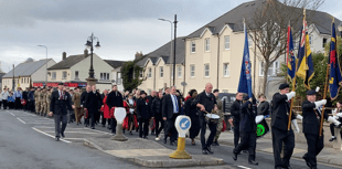 Hundreds attend Pembroke Dock remembrance ceremony