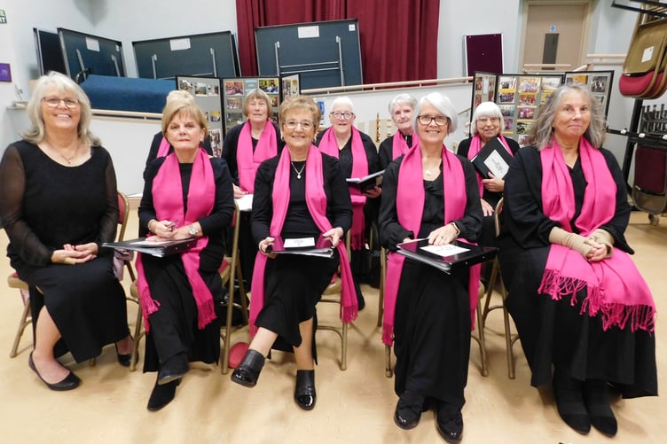 Sing for Joy ladies’ choir, Pembrokeshire