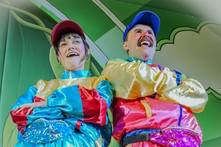Jack and the Beanstalk - Freya Dare and Samuel Freeman as Agatha and Terrence Fleshcreep