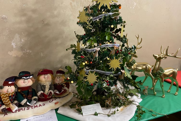 Christmas Tree Festival, Monkton Priory Church, Pembroke