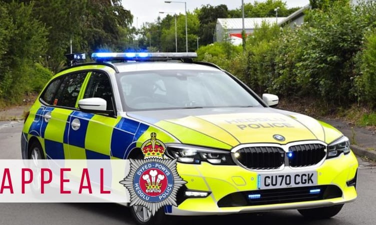 Dyfed-Powys Police is investigating a fatal collision involving a pedestrian walking their dog and a car in a Carmarthenshire village which occurred last night (Monday, December 23) - with the vehicle leaving the scene.