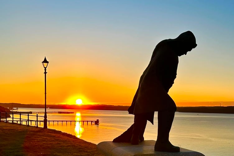 Tribute to Milford Haven fishermen, the Rath