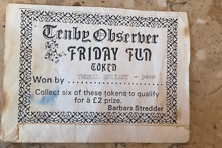 Children entered competitions to collect coveted Friday Fun tokens which could then be exchanged for cash prizes.