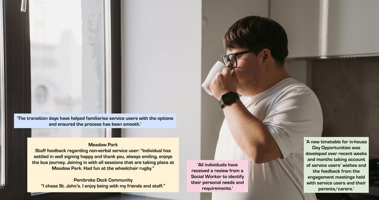 Excepts from the optimistic ‘Day Centre Update’ (January 13, 2025). Photo: Pexels