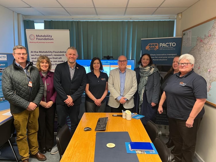 Paul Davies with the PACTO team