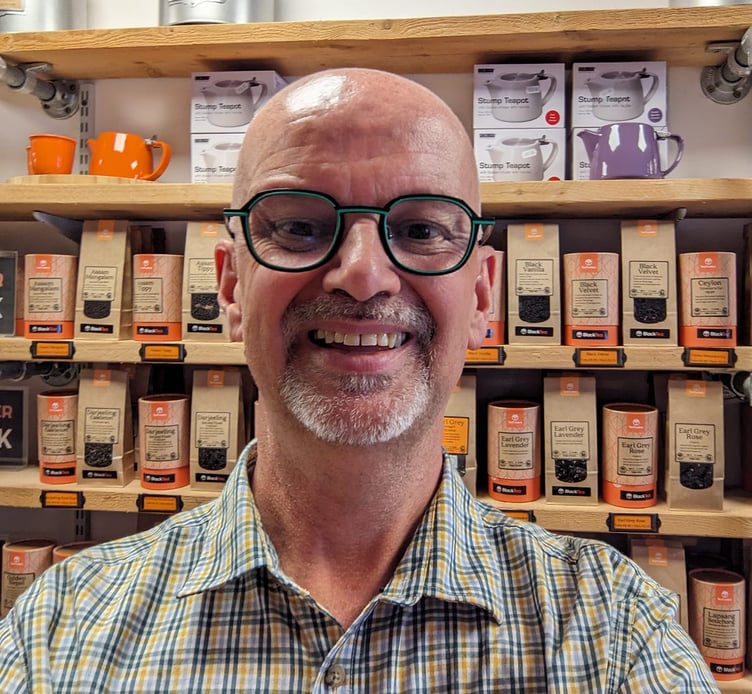 Paul Raven at Tea Traders