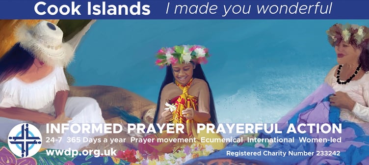 The World Day of Prayer 2025 has been prepared by the women of the Cook Islands.