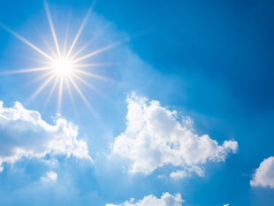 Sunny skies today and tomorrow with a gentle breeze