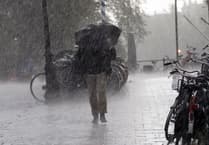 Light drizzle today: Patchy rain tomorrow