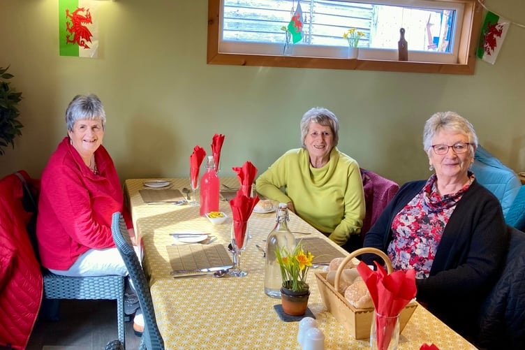 Travel Arts Tenby area visitors to Cegin Gareth