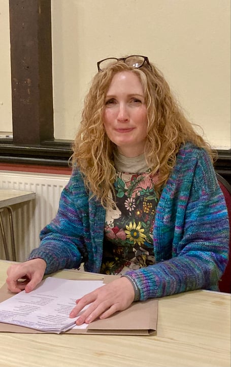 Emma Baines at Tenby Arts Club