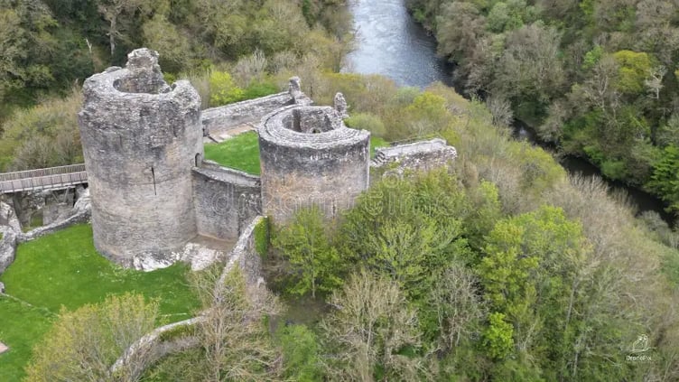 Cilgerran Castle, centre of a powerful Marcher lordship