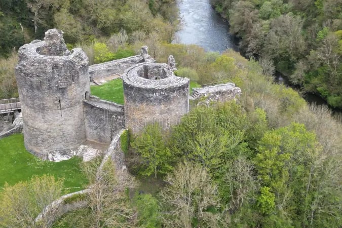 Cilgerran Castle, centre of a powerful Marcher lordship