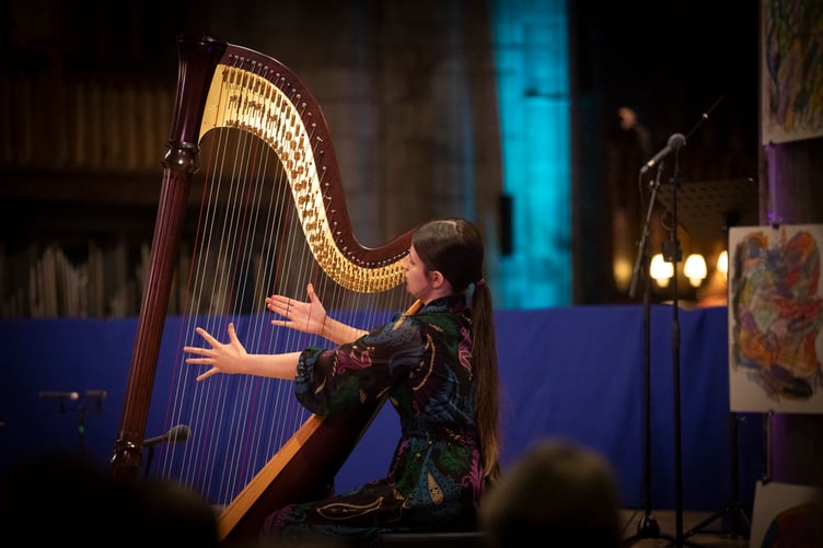 Pendine young musician of Wales 2024;   Heledd Wynn Newton.        Picture Mandy Jones