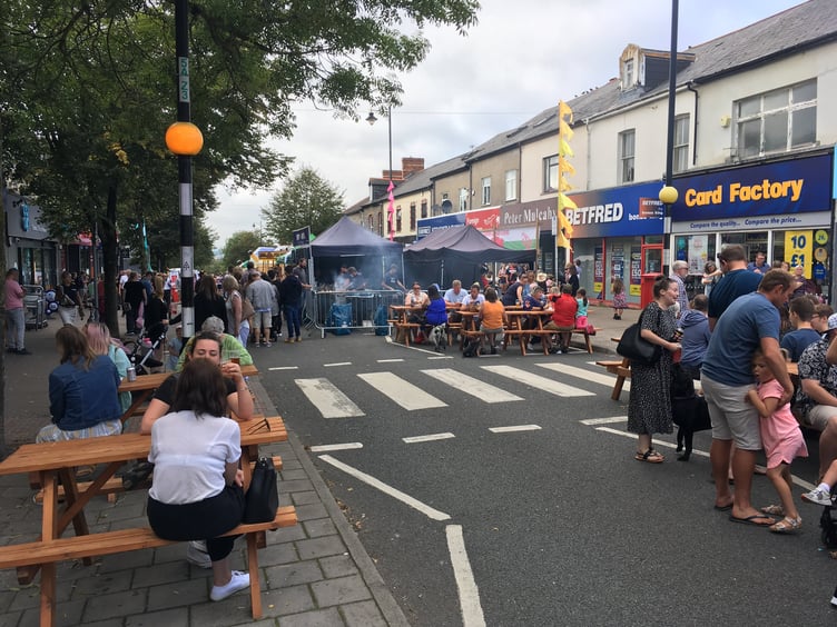 Car-free event at Penarth