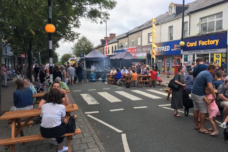 Car-free event at Penarth