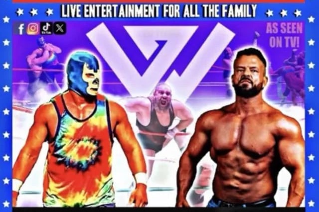 Welsh Wrestling, De Valence Pavilion, Tenby: Wednesday, April 23, 7pm