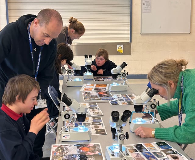 Magical marine workshop at Portfield School