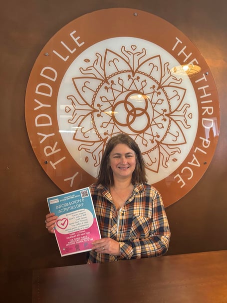 Naomi Joseph, leader of Milford Haven church The Third Place, who is hosting the Activities & Information Day at the venue.