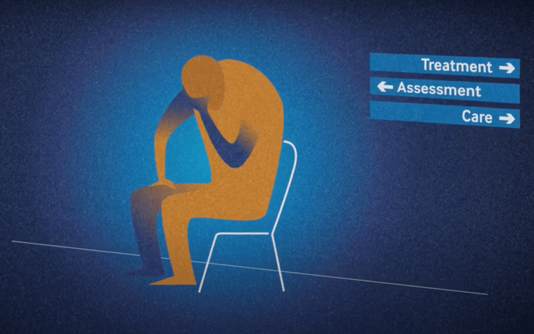 Still from the BMA video End Corridor Care in Hospital