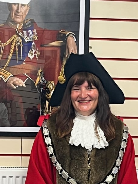 Cllr Michele Wiggins, Mayor of Pembroke Dock