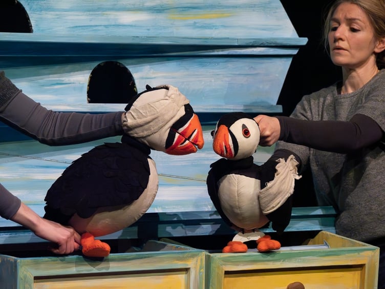 Puffling Productions presents Puffling Percy at Small World Theatre Cardigan on May 31, 2025 in partnership with Norwich Puppet Theatre.